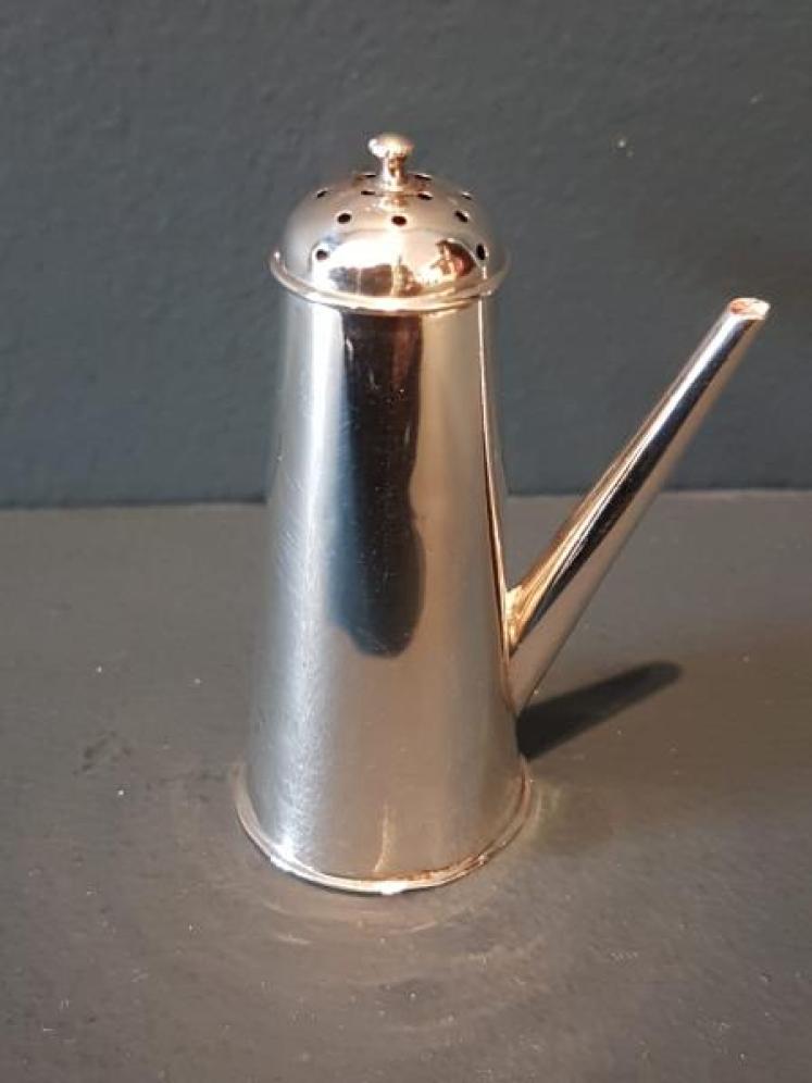 Rare Miniature Silver Chocolate Pot Pepperette - Image 3