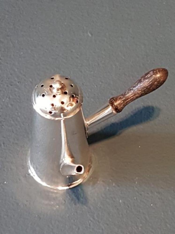 Rare Miniature Silver Chocolate Pot Pepperette - Image 5