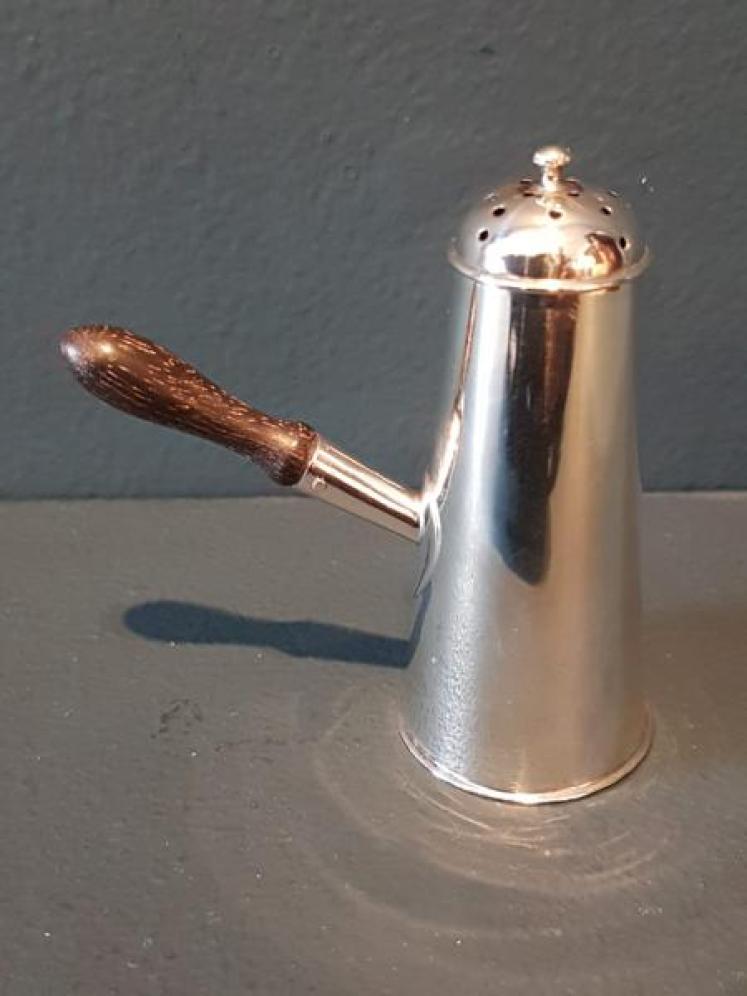 Rare Miniature Silver Chocolate Pot Pepperette - Image 7