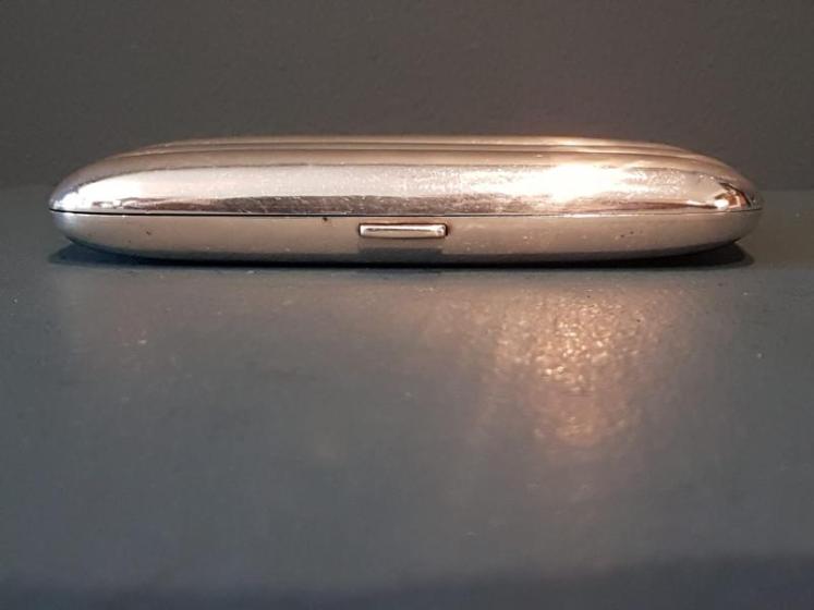 George V Cast Silver Triple Cigar Case - Image 2