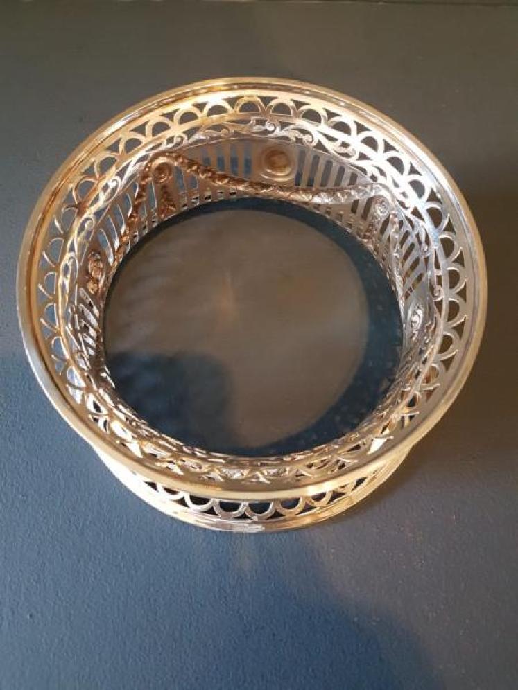 Fine Edwardian Quality Silver Dish Stand - Image 4