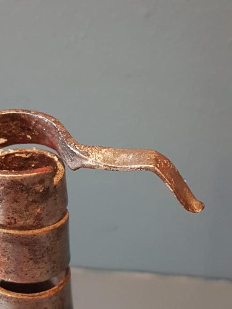 Georgian Pigtail Candlestick - Image 4