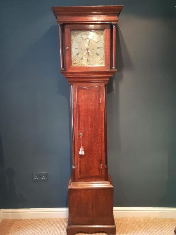 Joshua Harrocks Of Lancaster Longcase Clock - Image 1