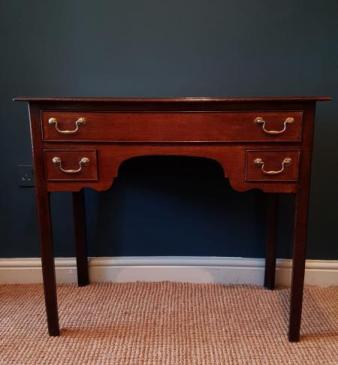 George III Oak Side Table or Console