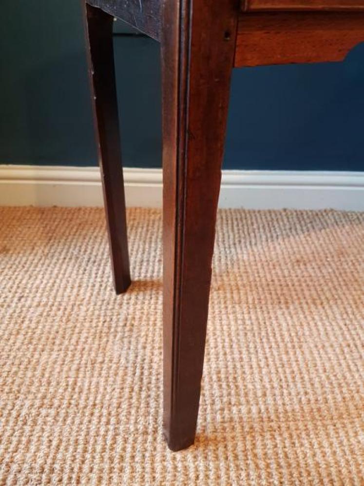 George III Oak Side Table or Console - Image 3