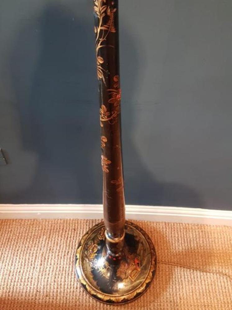 1920's Chinoiserie Lamp Standard - Image 5