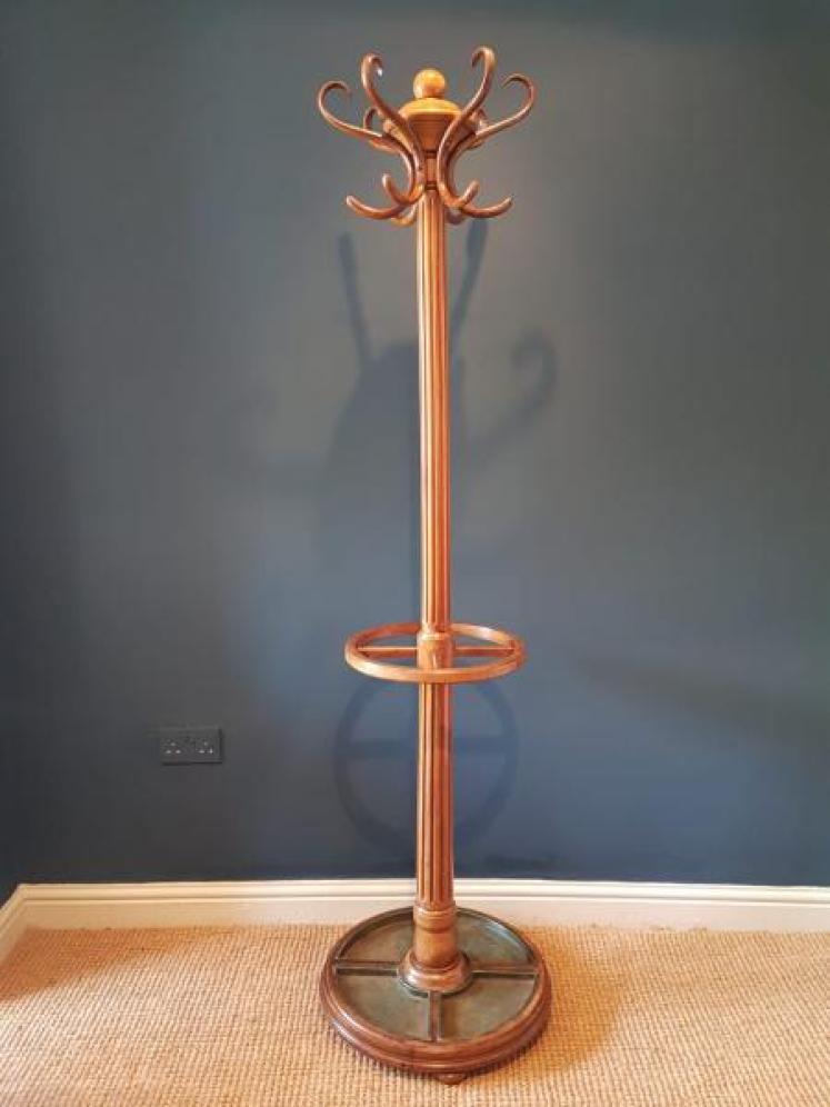Victorian Walnut Hall Stand - Image 1