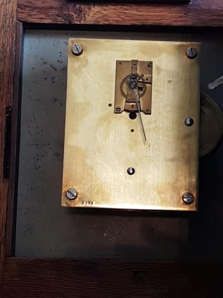 Victorian Hull Fusee Dial Clock - Image 5