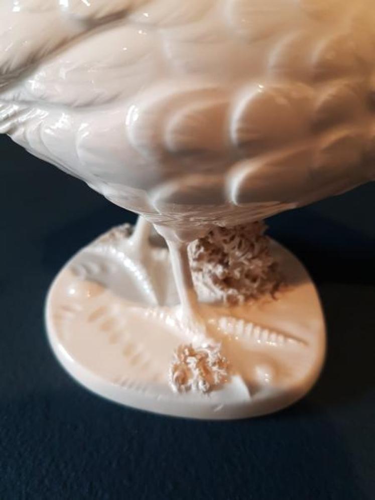 Pair of Victorian Porcelain Partridges - Image 3