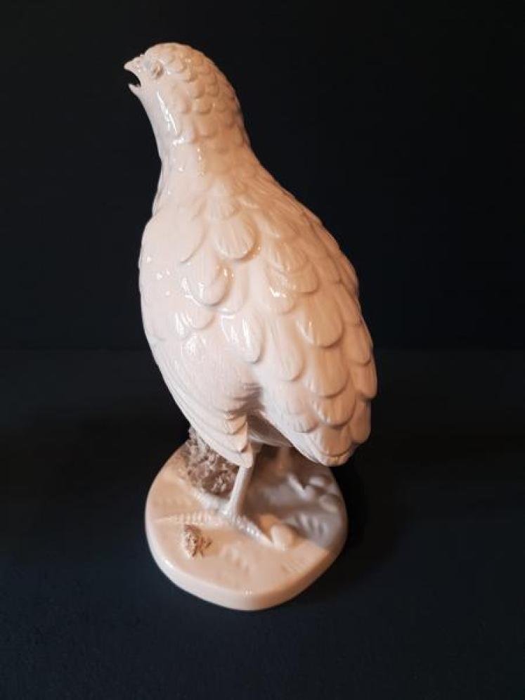 Pair of Victorian Porcelain Partridges - Image 7