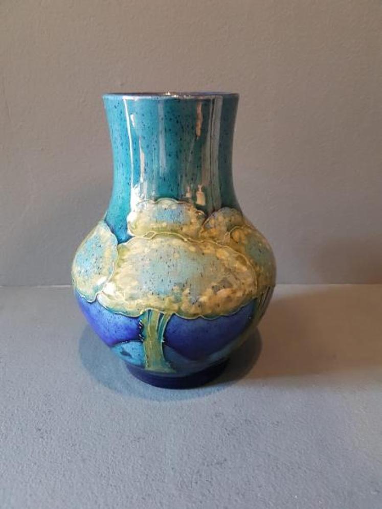 Moorcroft Moonlit Blue Vase  - Image 1