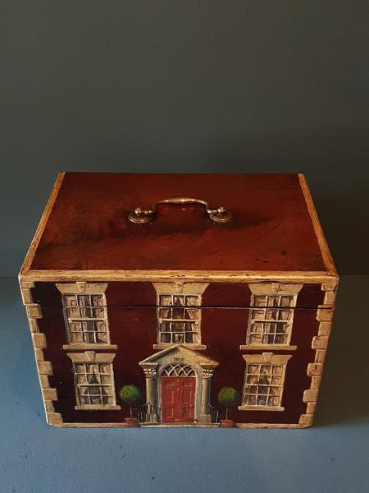 George III Mahogany Country House Box - Image 4