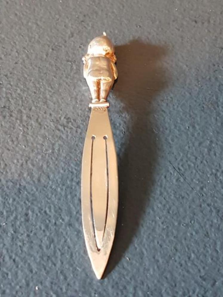 Solid Silver Cupie Doll Bookmark  - Image 4