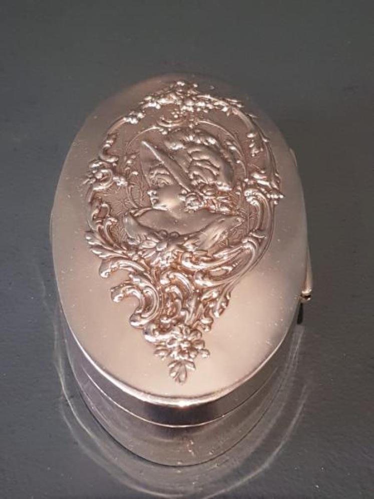 Edwardian Silver Art Nouveau Box - Image 4