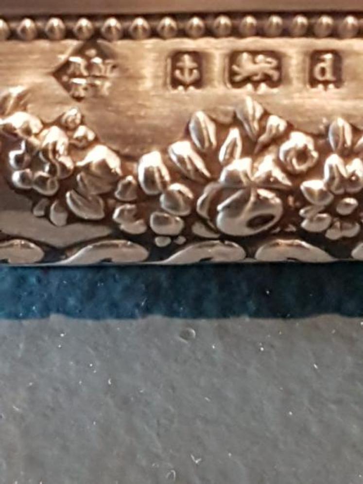 Edwardian Silver Hexagonal Ring Box  - Image 5