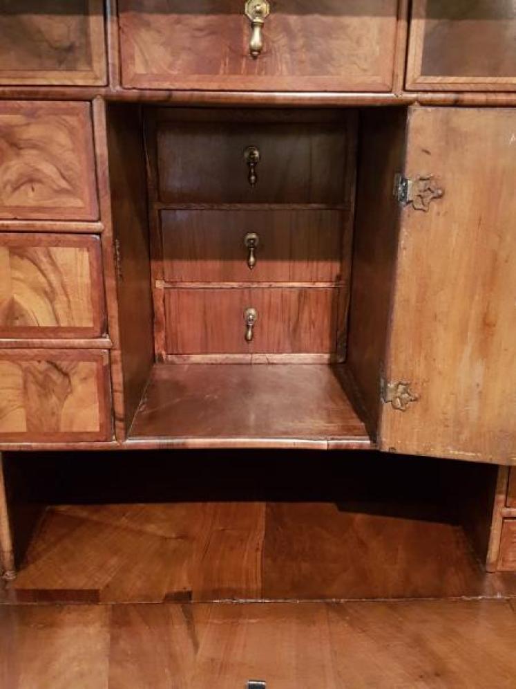 William and Mary Period Walnut Escritoire - Image 5