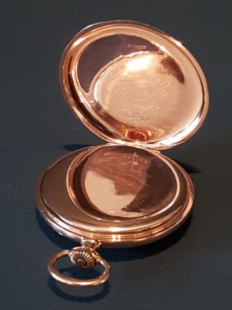 1920's 9ct Solid Gold Pocket Watch - Image 4