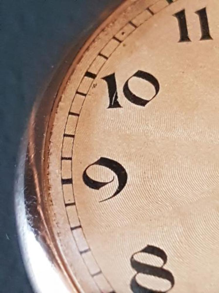 1920's 9ct Solid Gold Pocket Watch - Image 6