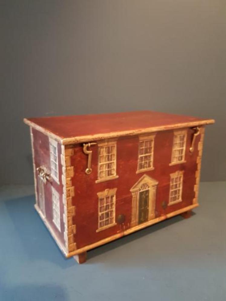 Victorian Oak Country House Box - Image 1