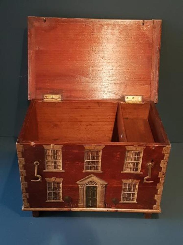 Victorian Oak Country House Box - Image 2