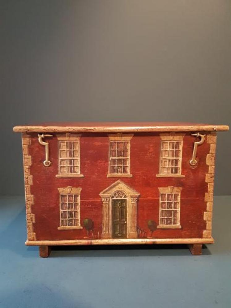 Victorian Oak Country House Box - Image 3