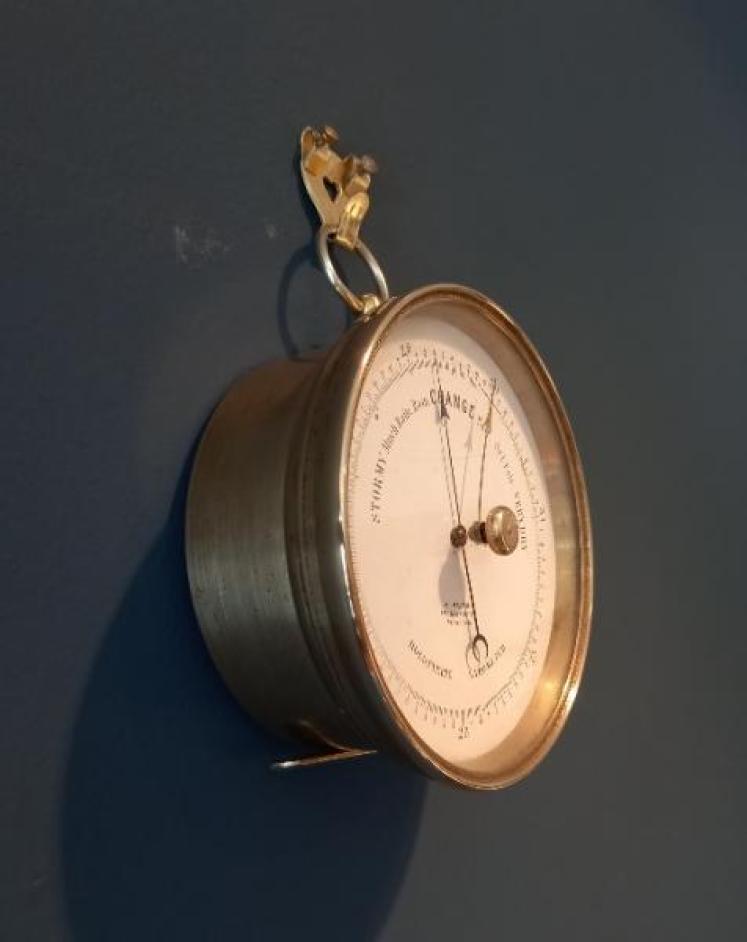 Mid Victorian Plymouth Marine Barometer - Image 3