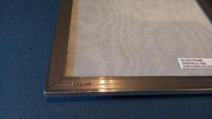 Large George V Period Sheffield Silver Photo Frame - Image 3