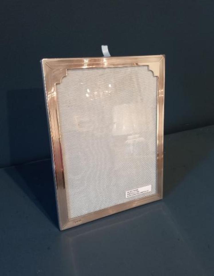 Large George V Period Sheffield Silver Photo Frame - Image 7