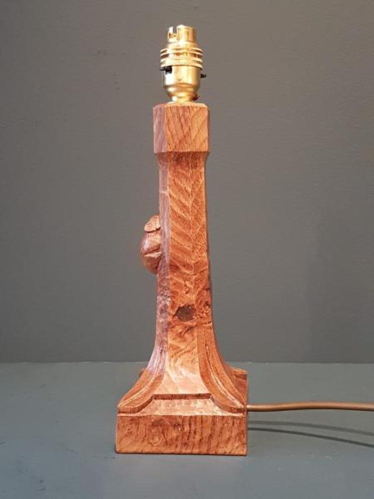 Thompson's of Kilburn Mouseman Table Lamp - Image 3