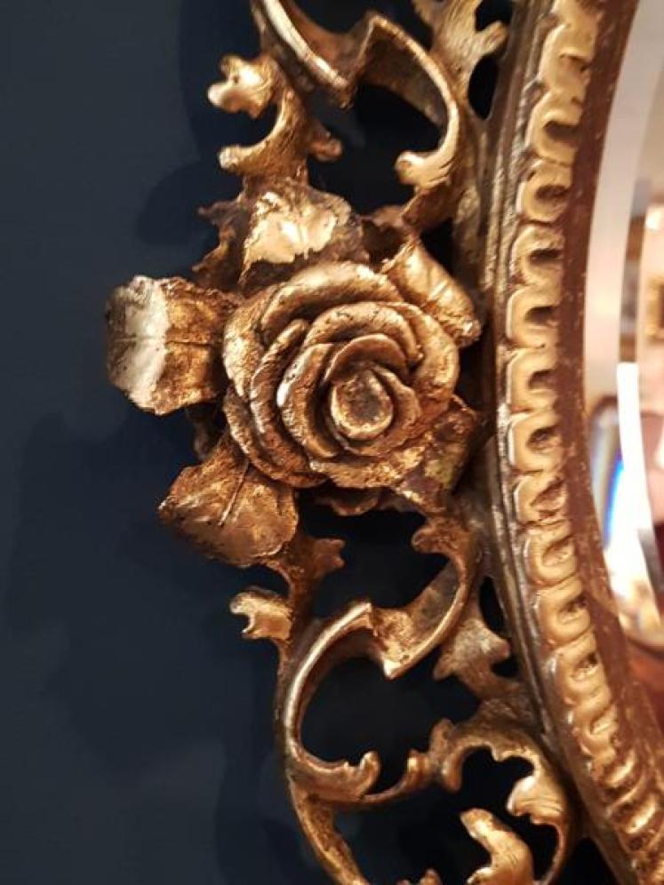 Superb Victorian Timber Gilt Florentine Mirror - Image 7