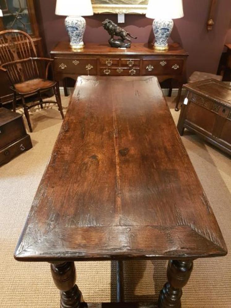 Period Oak Refectory Table - Image 2