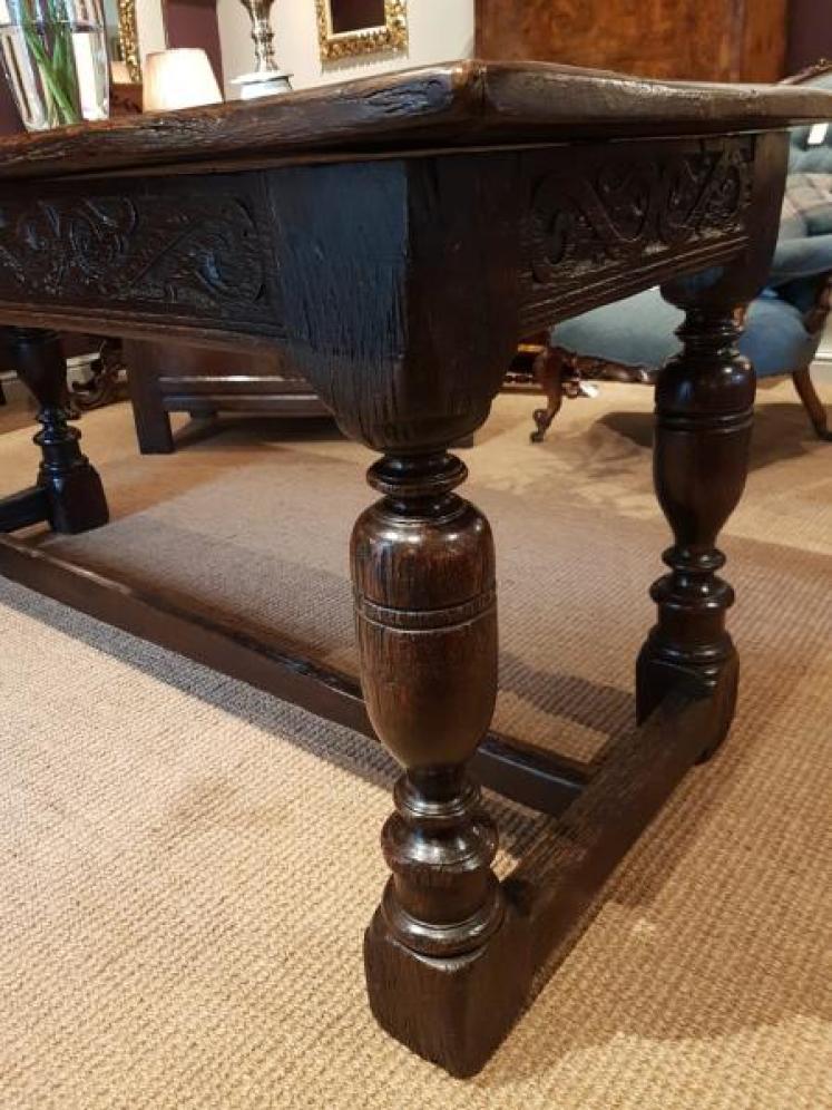 Period Oak Refectory Table - Image 4