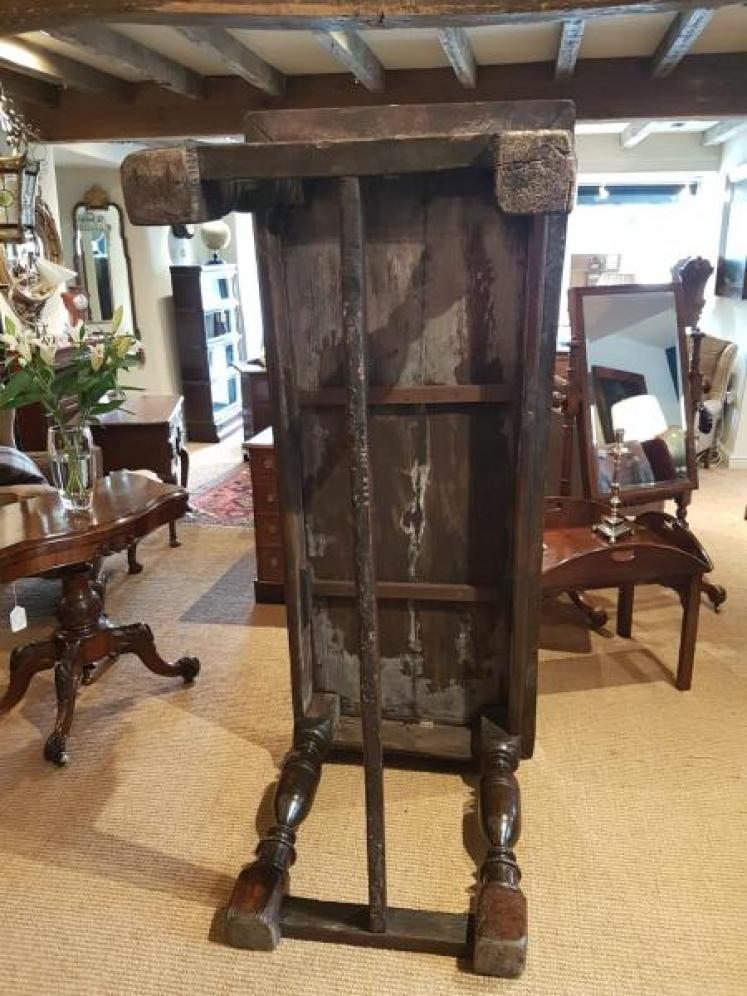 Period Oak Refectory Table - Image 6