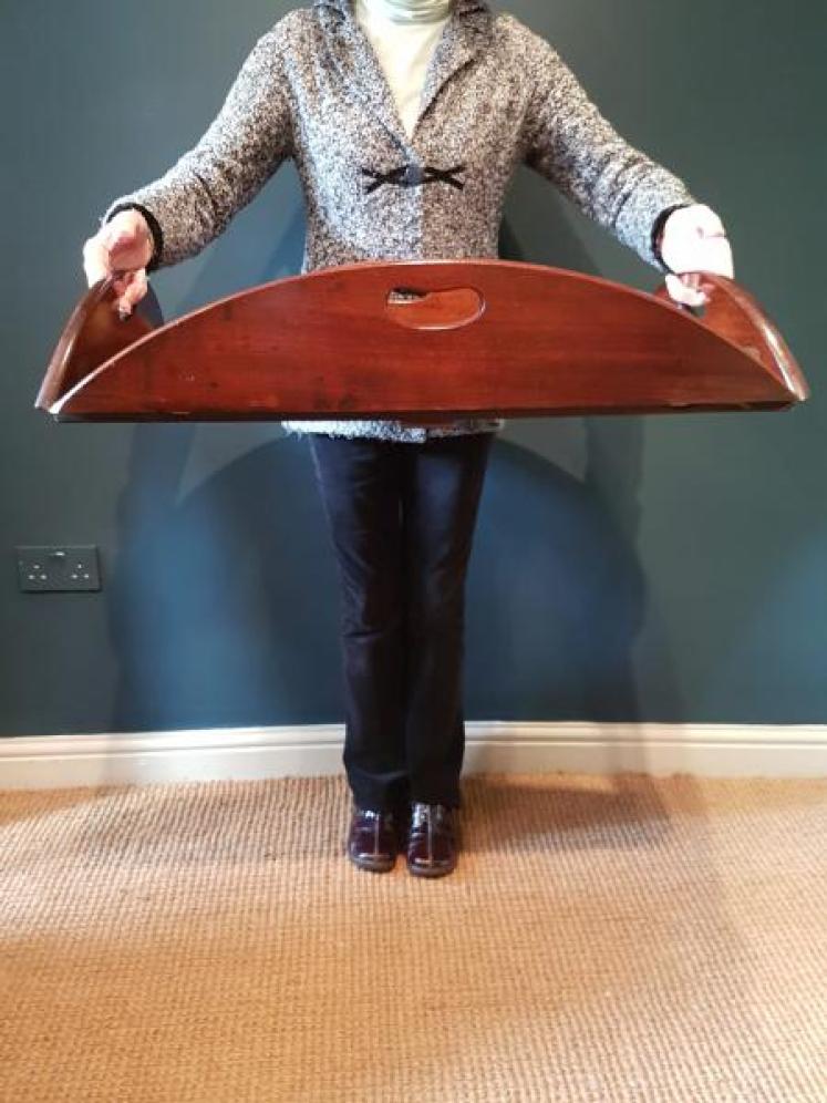 Victorian Mahogany Butlers Tray Coffee Table - Image 6