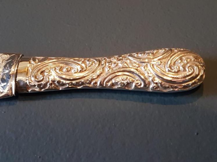 Fine Quality Victorian Silver Paper Knife  - Image 6