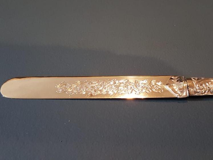 Fine Quality Victorian Silver Paper Knife  - Image 7