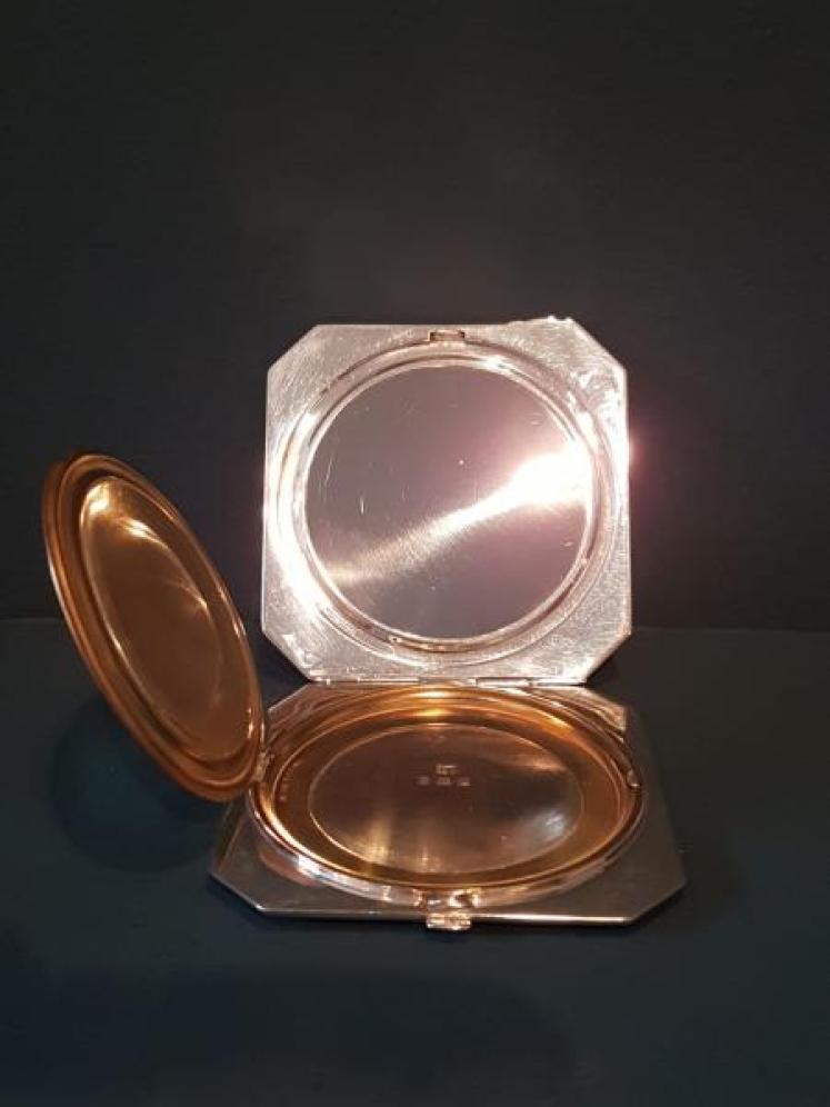 Superb Art Deco Silver Compact  - Image 5