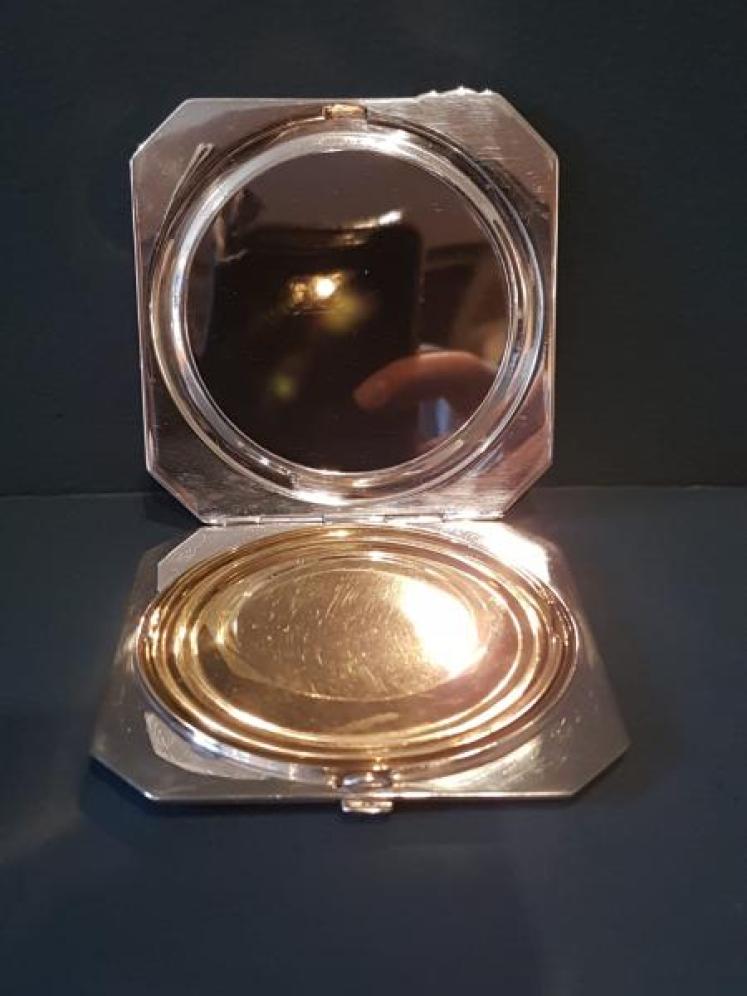 Superb Art Deco Silver Compact  - Image 6