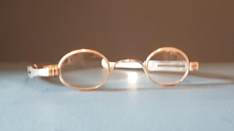 Rare Pair of Very Early Victorian Silver Spectacles - Image 1