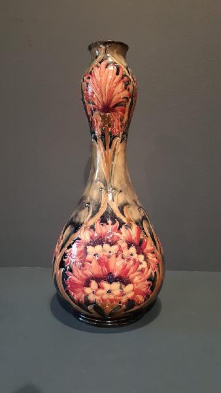 Impressive Moorcroft Cornflower Vase - Image 1