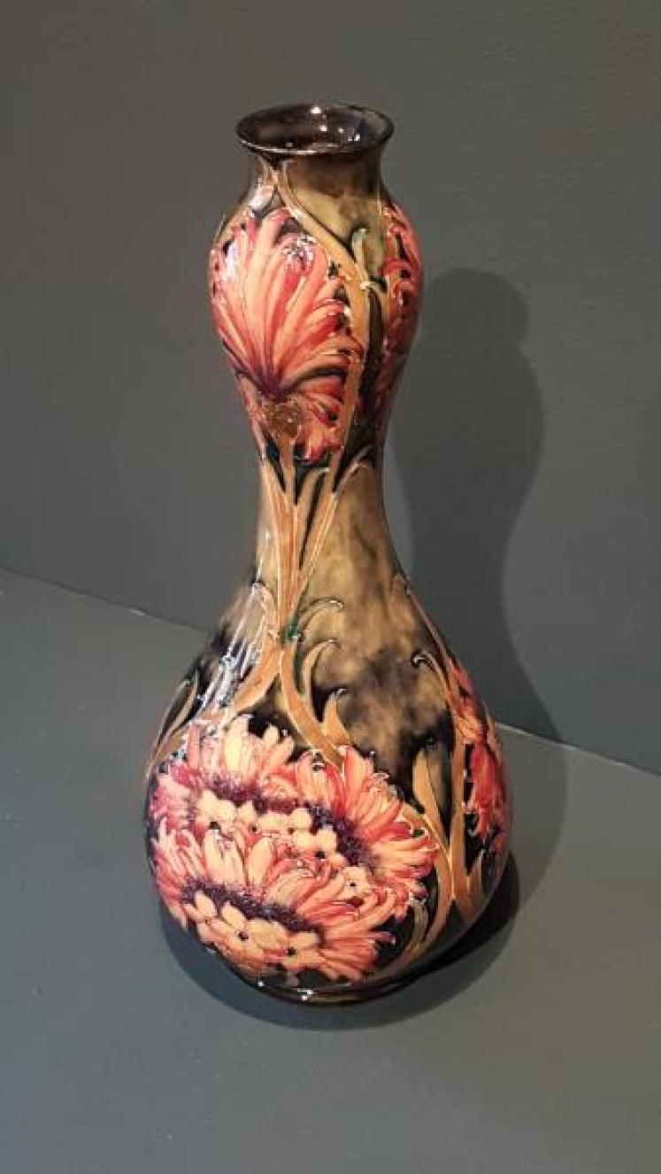 Impressive Moorcroft Cornflower Vase - Image 2