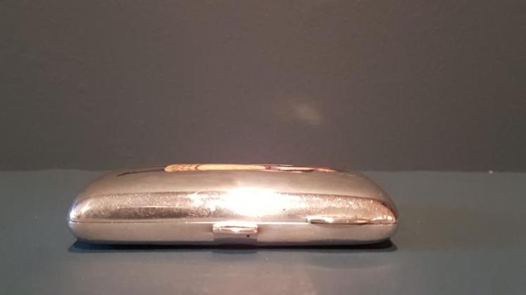 Outstanding Quality Silver and Enamel Cheroot Case - Image 7