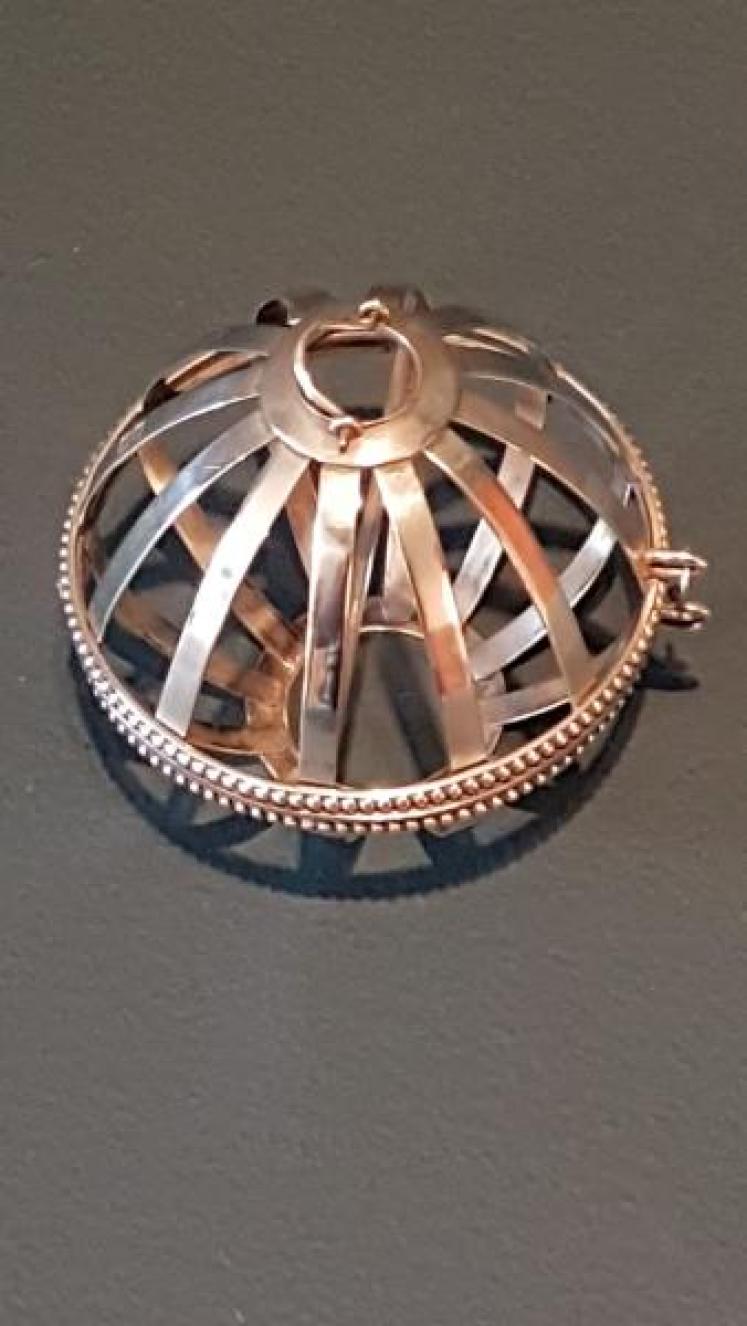 Edwardian Silver String Cage - Image 3
