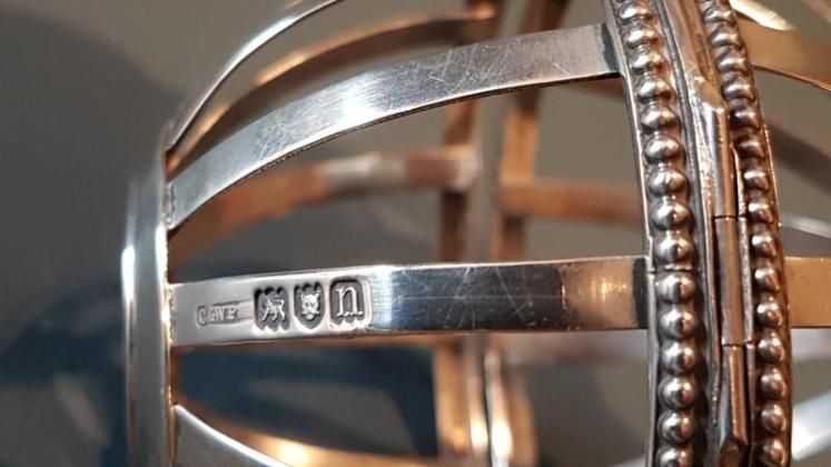 Edwardian Silver String Cage - Image 4