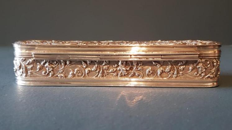 Fine Quality Victorian Silver Table Box  - Image 7