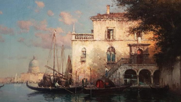 Original Oil on Canvas by Marc Aldine  - Image 2
