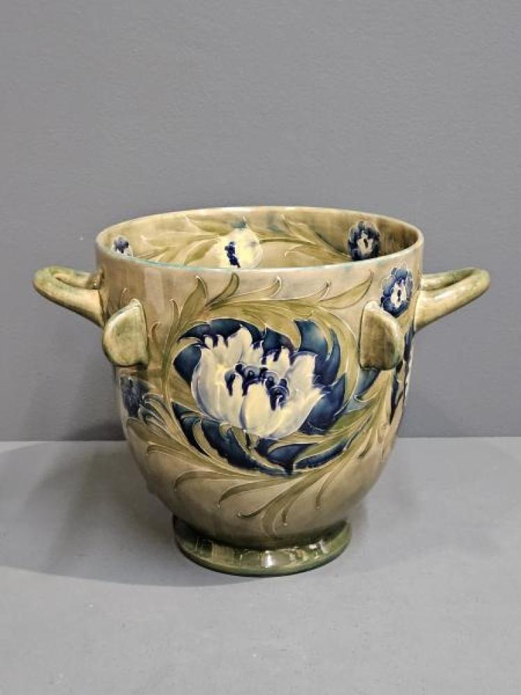 Moorcroft Florian Jardiniere - Image 2