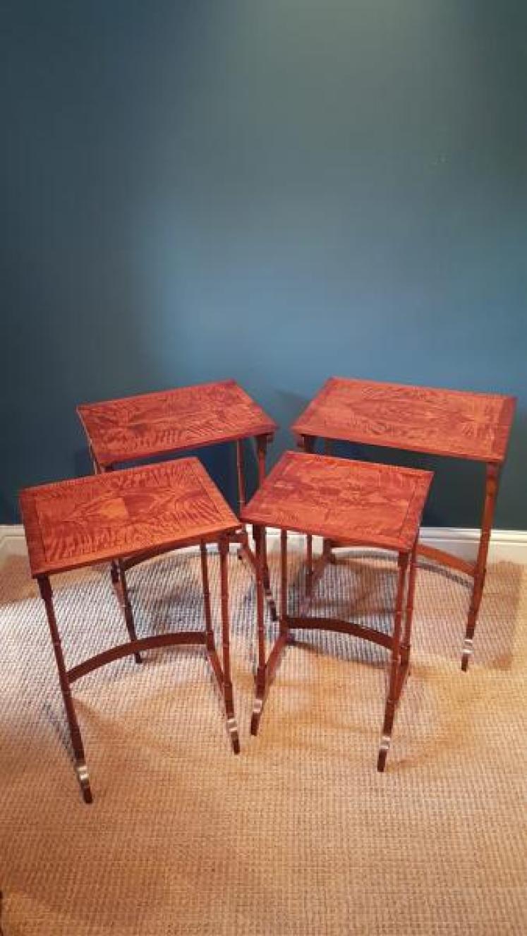 Superb Edwardian Nest of Tables - Image 2