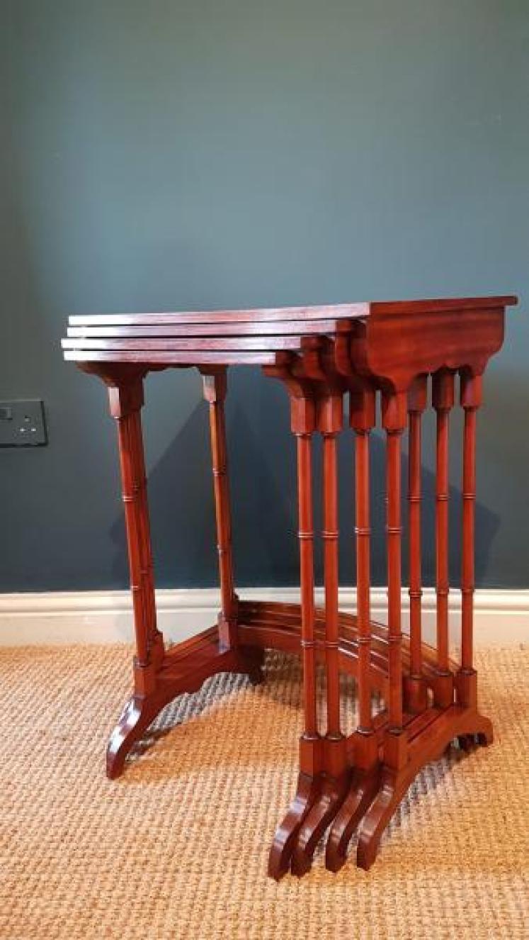 Superb Edwardian Nest of Tables - Image 3