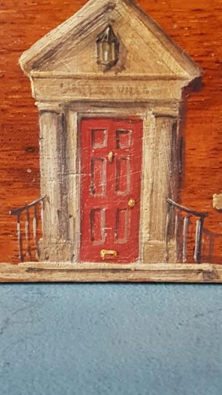 Victorian Country House Oak Spirits Box - Image 4